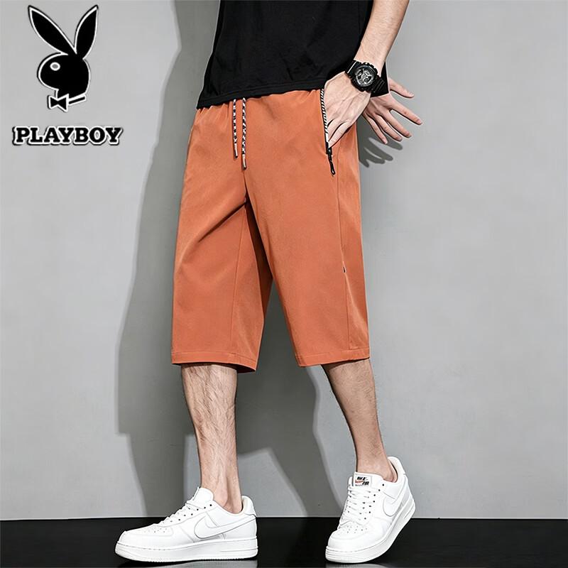 PLAYBOY Men s Summer Quick-Dry Sports Shorts 2XL