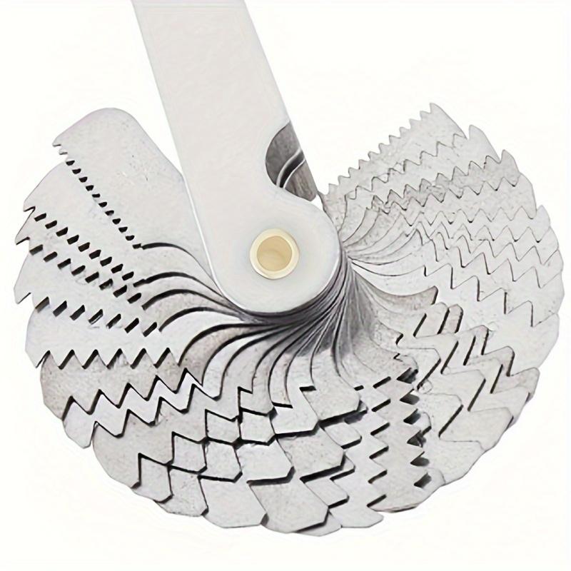 

52 Метрических и дюймовых резьбовых калибра - Идеально подходят для промышленных инструментов - Железная конструкция 52PCS