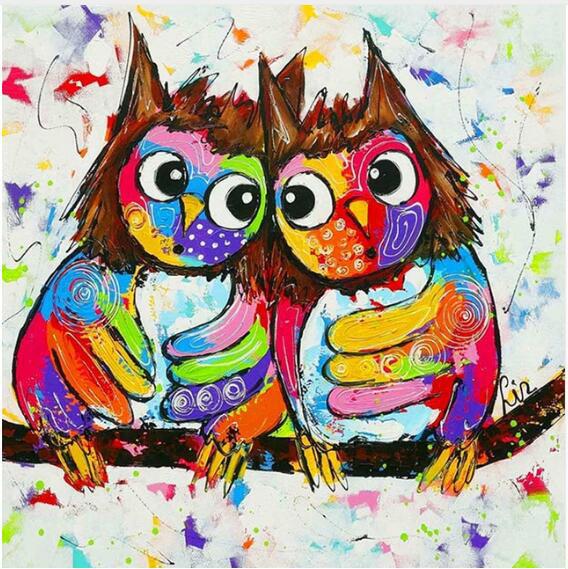 5d Diamond Painting Color Cow Chicken Ostrich Butterfly Picture Full Diamond Rhinestone Embroidery