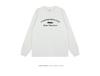 2024 Korean Trend Letter Print Couples Cotton Long Sleeve T-shirt