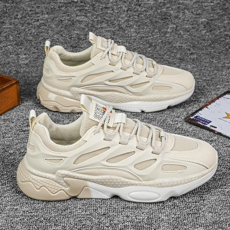 Spring dad shoes low-top sneakers casual single shoes breathable mesh shoes