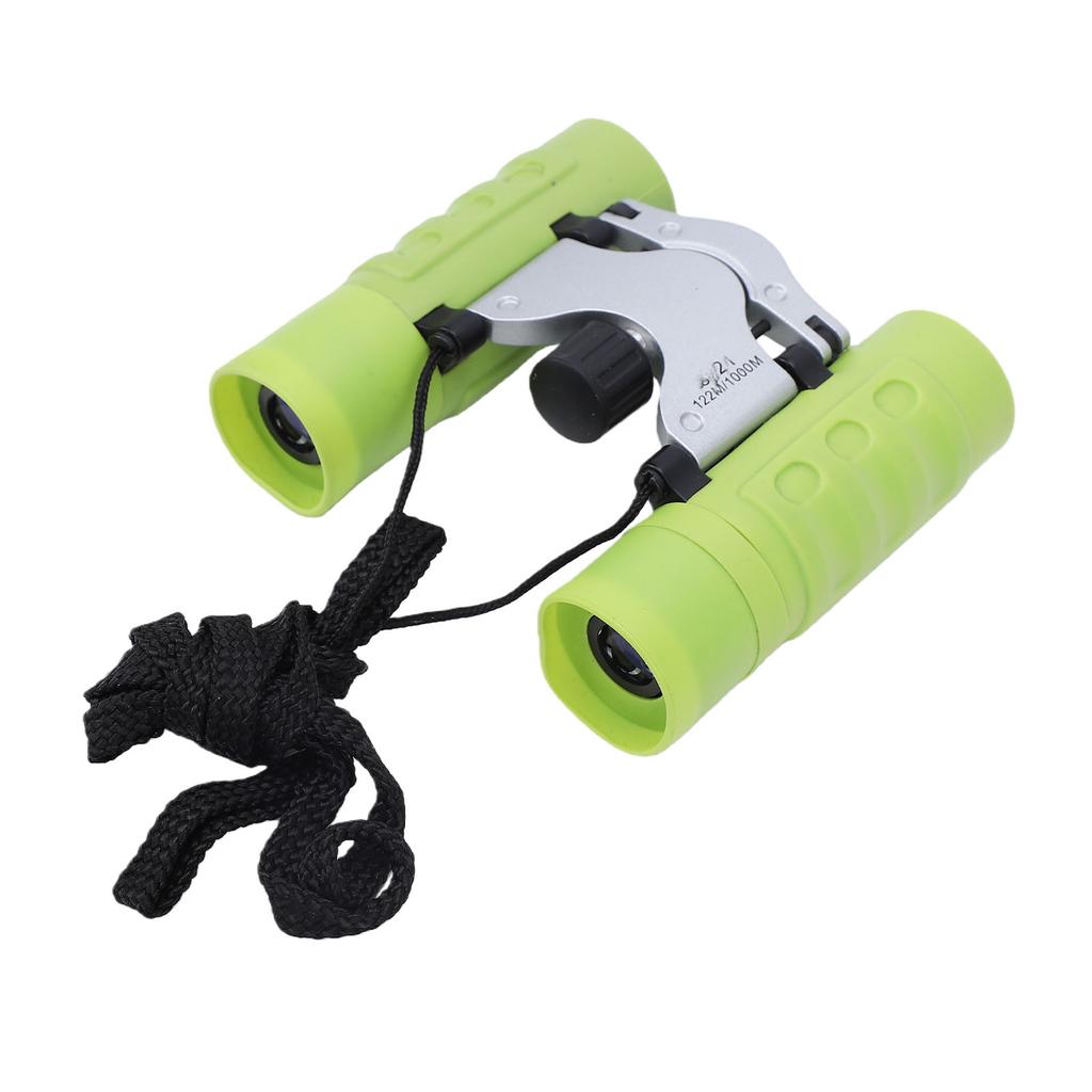 8x21 Binoculars for Kids Aged 3 to 12 Years Compact Folding Binoculars Science Toy for Bird Watching Camping Outdoor