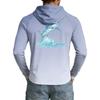 Men's UPF50+ Sun Protection Cooling Shirt Lightweight Stretch Hooded Outdoor Fishing Sports Top Long Sleeve