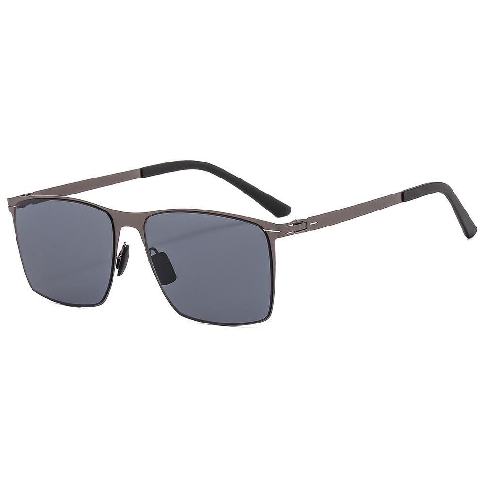 2023 Homerus Screwless Weldless Nylon Polarized Square Frame Sunglasses 7310