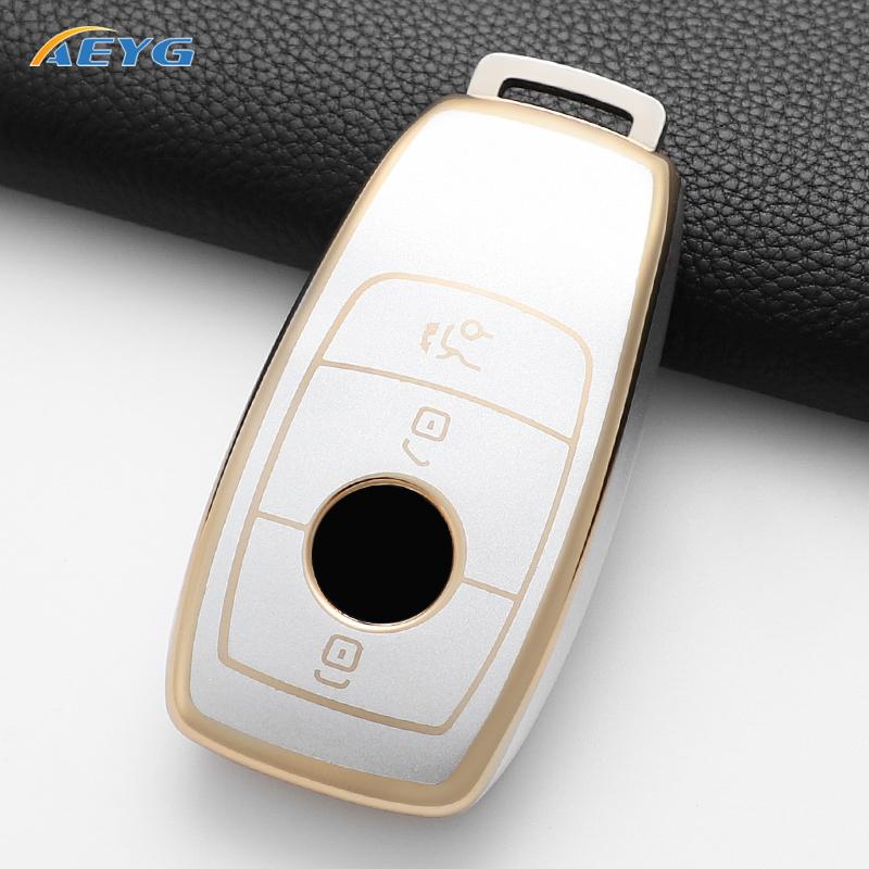 Tpu Car Reomte Key Cover Case Shell For Mercedes Benz A C E S G Class Glc Cle Cla W177 W205 W213 W222 X167 Amg Auto Accessories