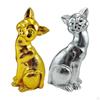 Statua di Gatto Come Regalo Decorativo per Amanti, Carina Statuetta da Tavolo in Resina per Tavolo, Balcone, O