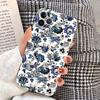 Blue and white porcelain Phone Case for iPhone 15 8 7 6 6S Plus X SE 2020 XR XS 14 11 12 13 Mini Pro Max Mobile Case