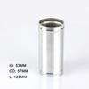 Length 120mm Aluminum Pipe Tube Intercooler Pipe High Class Treatment Engine Air Flow Intake Tube