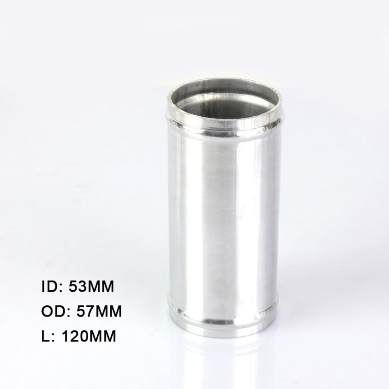 Length 120mm Aluminum Pipe Tube Intercooler Pipe High Class Treatment Engine Air Flow Intake Tube