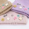 Autumn And Winter Wool Hat Women'S Casual Warm Ear Protection Hat Thickened Fashionable Versatile Student Knitted Hat