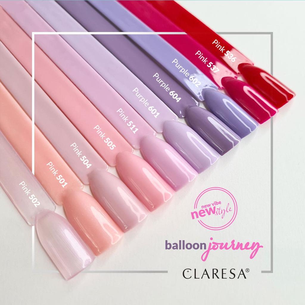 Claresa Lakier Hybrydowy Pink 504 -5G