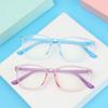 Online Classes Eye Protection Kids Glasses Comfortable Eyeglasses Ultra Light Frame Anti-blue Light
