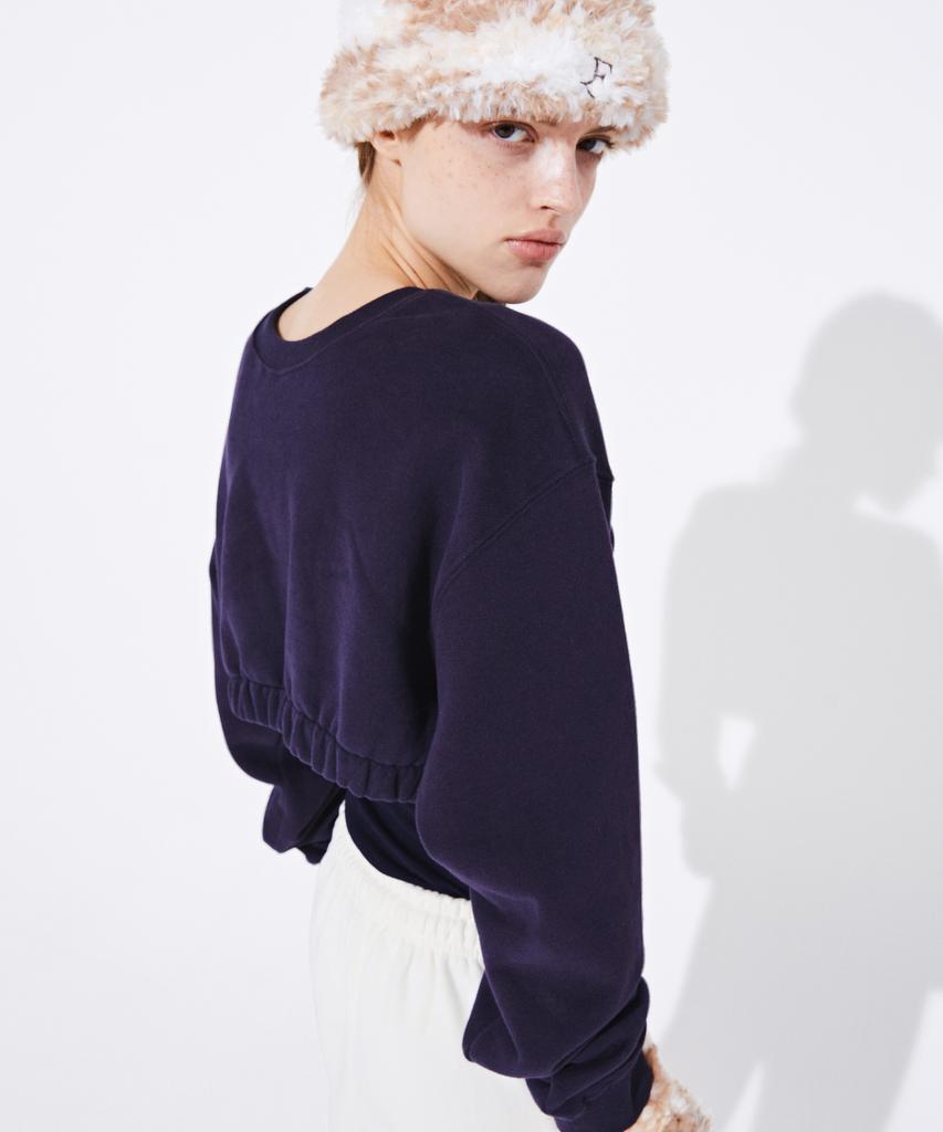 Kkuape [Fleece] Reversible Bolero Mtm_Navy