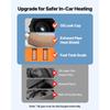 SucceBuy 8KW Diesel Air Heater DC12-24V Parking Heater with Remote Control Digital Display Low Noise Voice Announcement for RV