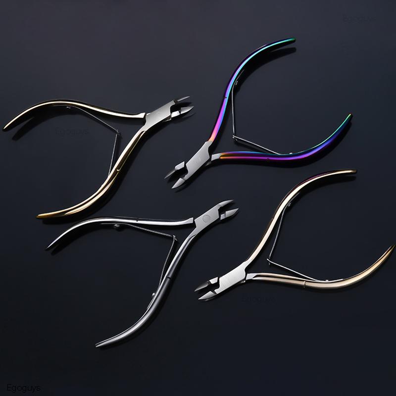 Stainless Steel Nail Cuticle Scissors Manicure Nipper Clipper Dead Skin Remover Cutter Tweezer Pedicure Trim Eagle Beak Pliers