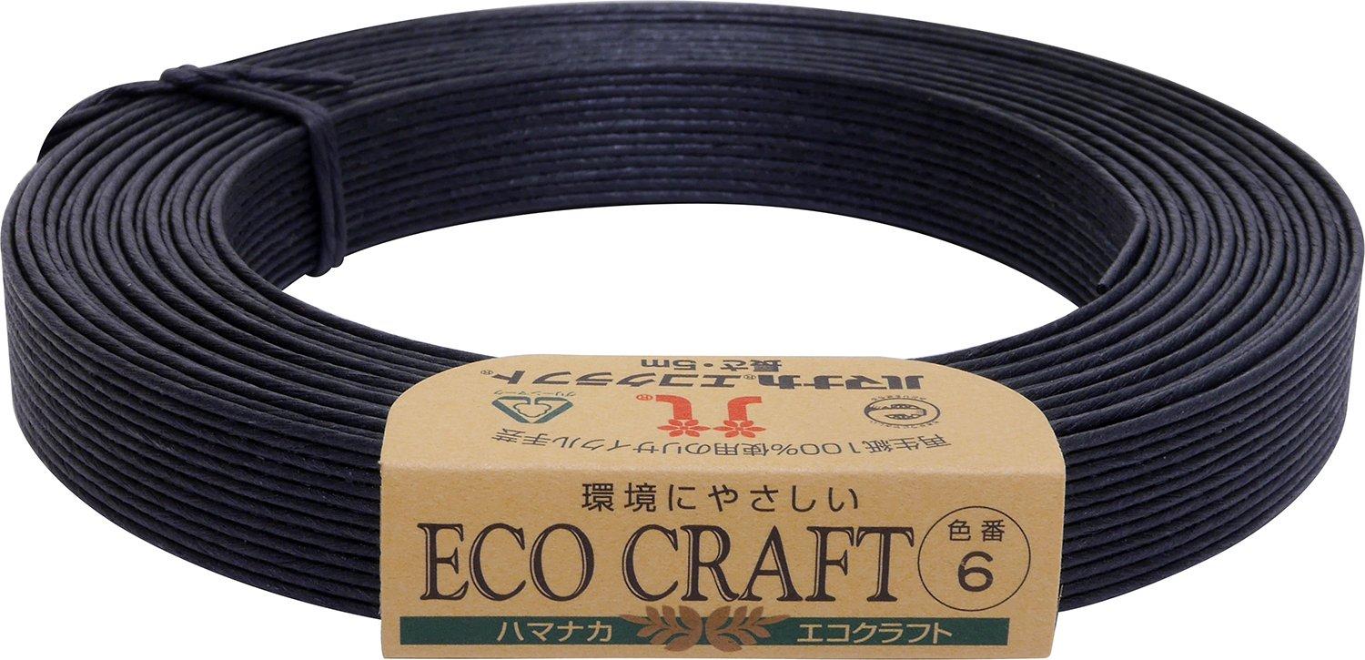 

Hamanaka Eco Craft цв.6 Черный рулон 5м