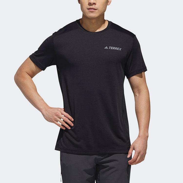 Adidas Xplr Act SS Tee Men Tops Black DW4195