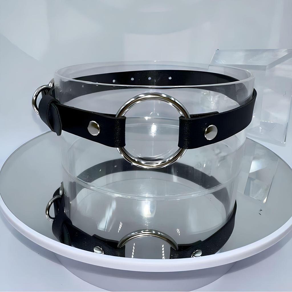 Cross Men's Double Collar Bracelet & Clavicle Chain - Trendy Retro Leather Rope Neck Accessory for Girls