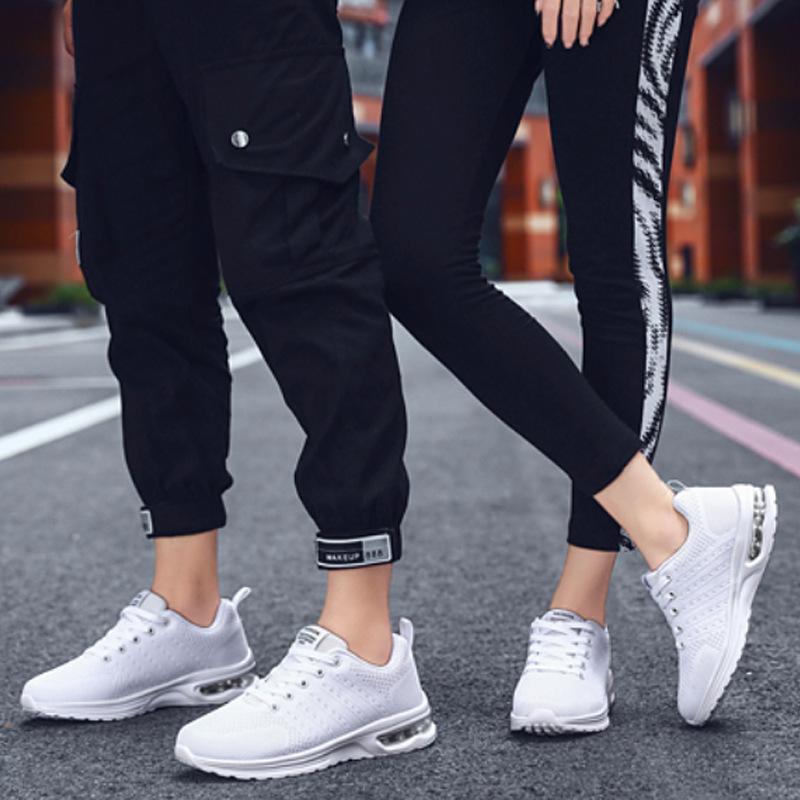 Spring and summer mesh shoes, youth white sneakers, mesh running shoes, student leisure
