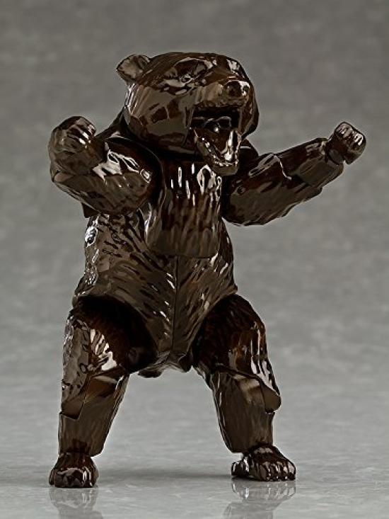 figma Brown Bear ABS PVC Painted Movable Figure Non-scale &