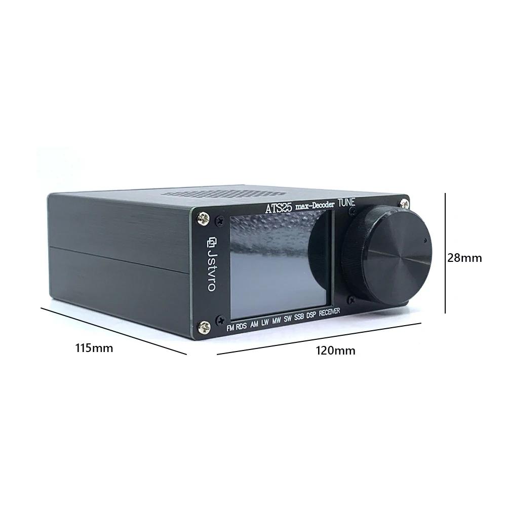 SI4732 ATS-25 Max-Decoder Ricevitore Radio Versione 4.16 Ricevitore Tutte le Bande Pienamente Aggiunge Aggiunge Funzione di Decodifica CW RTty Funzione WiFi