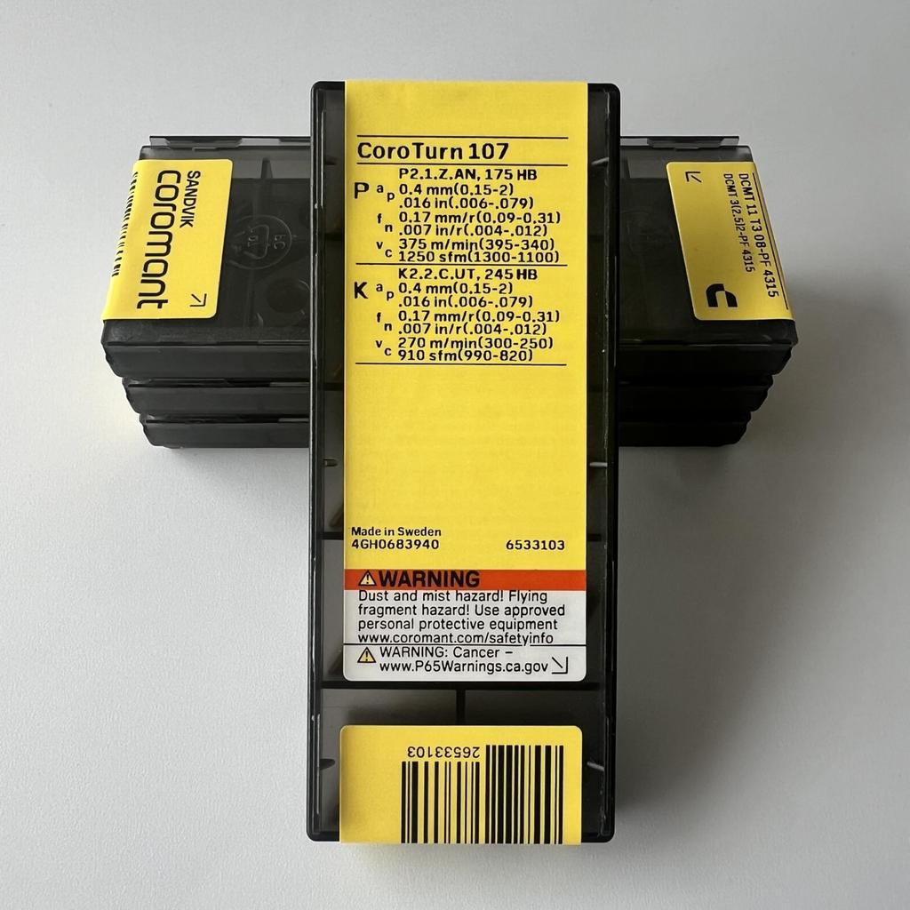 SANDVIK / DCMT11T308-PF 4315 / Original Swedish hard alloy blade 10 Pcs