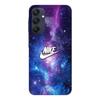Case For Samsung Galaxy A25 White Nike Logo Colorful Space Maniacase
