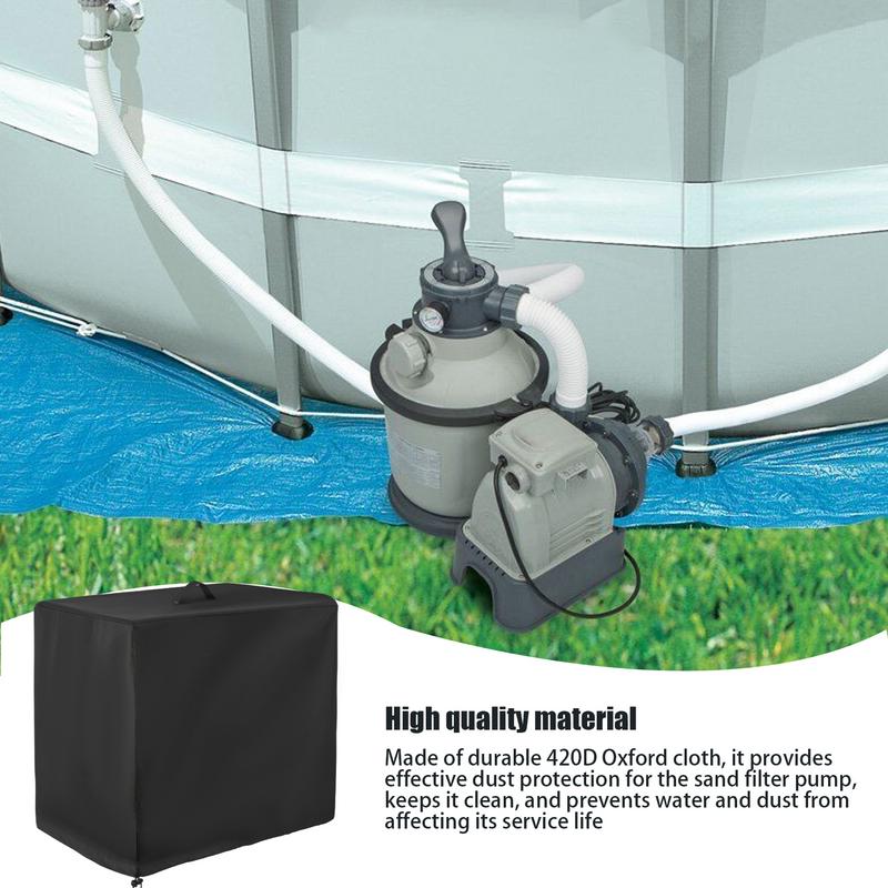 Sand Filter Cover 33x24x33.8in Anti-Uv On the Ground Pool Pump Cover Pool Filter Cover For Pool Sand Filter Protects From Dirt