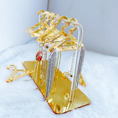 Hangers Shaped Jewelry Holder Personalized Earrings Display Racks Hanging Clothes Stand Storage Jewelry Organizer Holders