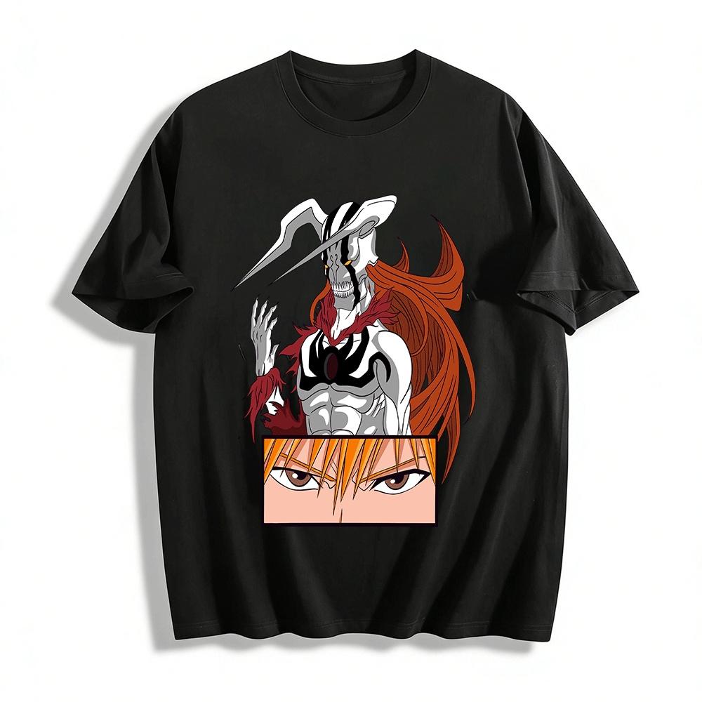 BLEACH Vasto Lorde Ichigo Hollow Form Graphic Tee Pure cotton T-shirt XXS