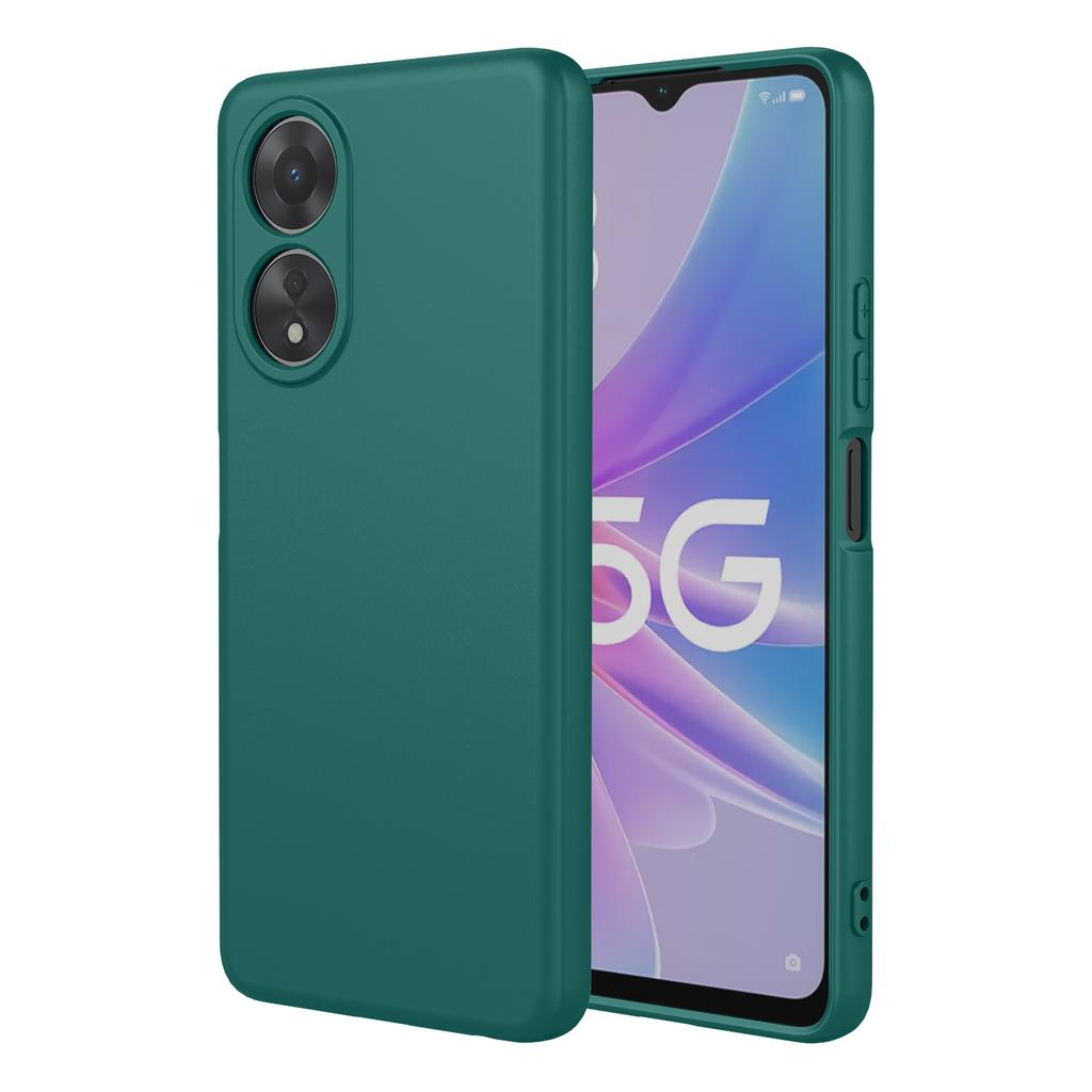 Flexible Liquid Silicone TPU Case For OPPO A60 A40 A40M A80 A79 5G A98 A78 A58 A38 A18 A3 Pro Protective Cover Fundas Coque Capa