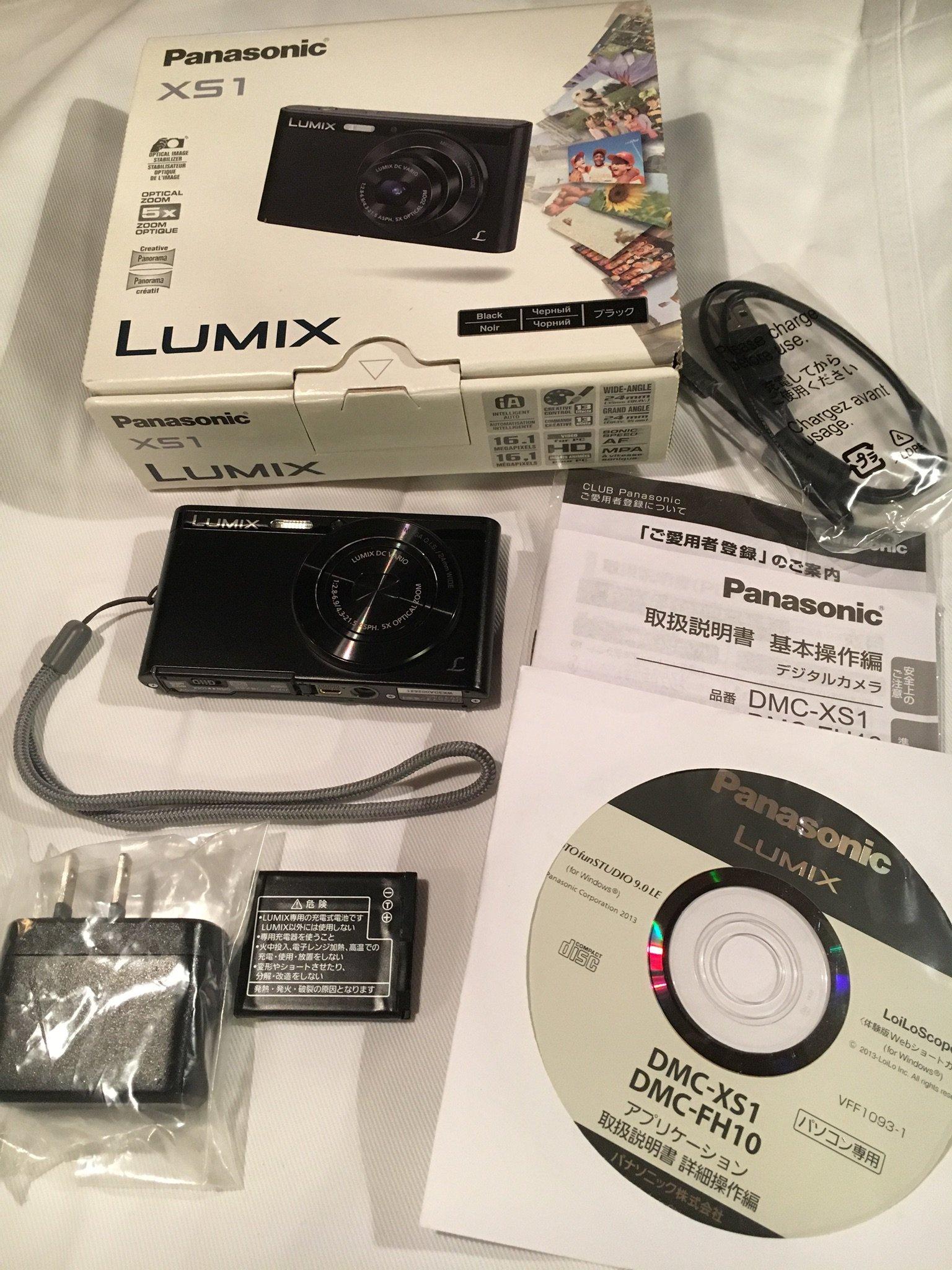 

Цифровий фотоапарат Panasonic Lumix XS1 5x optical black DMC-XS1-K чорний