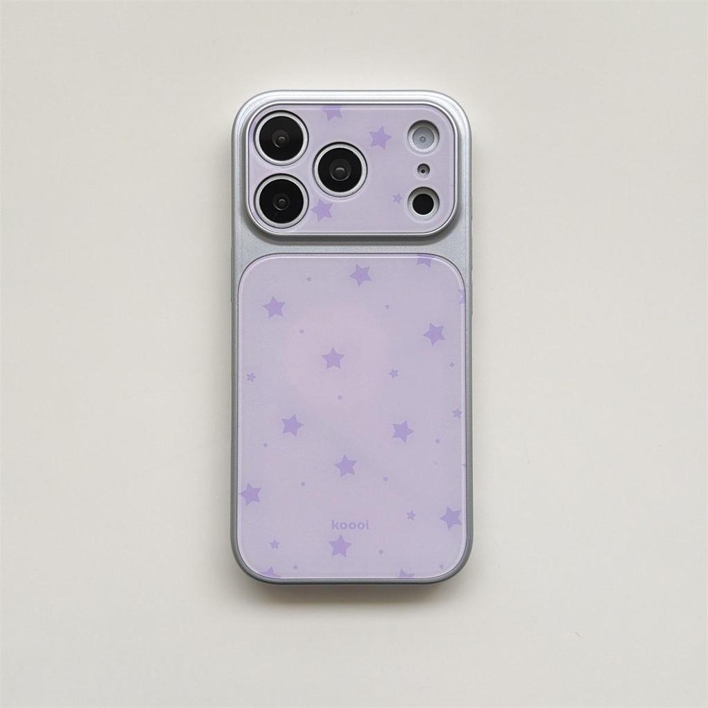 Large Window Star Anti-Fall Phone Case for iPhone 14/13 Pro Max