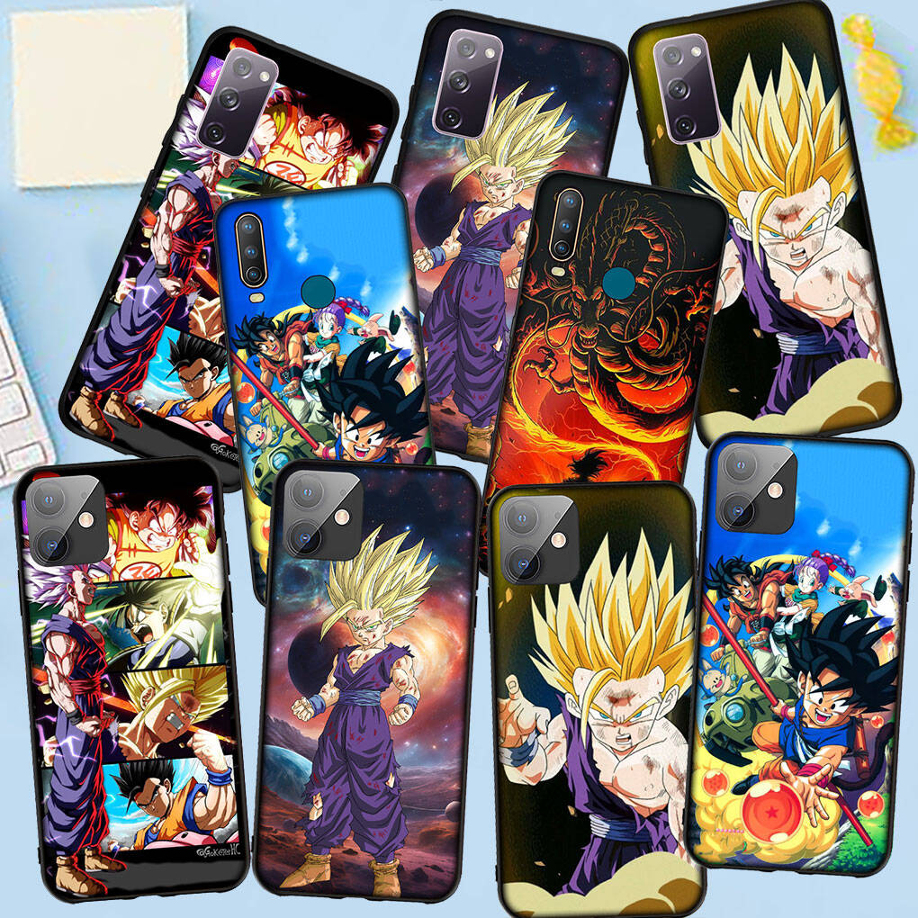 Phone Case for iPhone 17 15 16 Plus Redmi Note 14 12 11 13 Pro Max Huawei P30 P20 Lite OPPO A60 A40 A80 A54 Funda Dragon Son Gohan Gokus Ball Z Cover