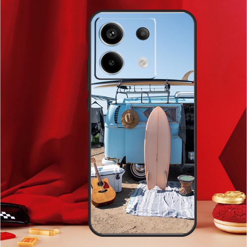 Surfing Wave Phone Case For Xiaomi Redmi Note 13 Pro 12 10 9 8 11 Pro 12S 11S 10S 9S 10A 9C 10C 12C 13C