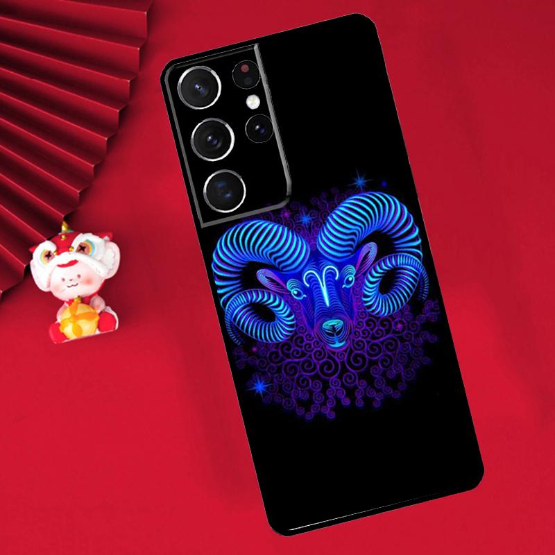 

Twelve Constellations Case For Samsung Galaxy S24 Ultra S22 S23 Plus Note 10 Note 20 S8 S9 S10 S20 S21 FE Cover Galaxy S10 Plus