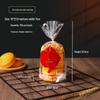 Hand-Tied Traditional Mooncake Snack Bag, Transparent PP Packaging for Five Kernel Mooncakes
