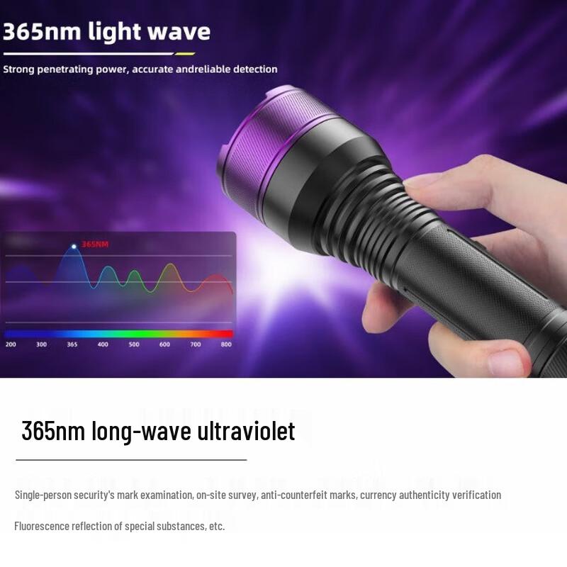 Lishi 40W 365nm UV Flashlight