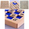 Tavola Montessori per la Continuazione dei Numeri Giocattolo Educativo in Legno per Bambini che Imparano