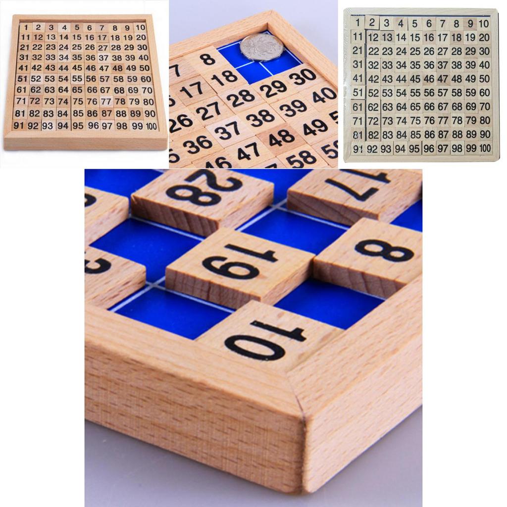 Tavola Montessori per la Continuazione dei Numeri Giocattolo Educativo in Legno per Bambini che Imparano