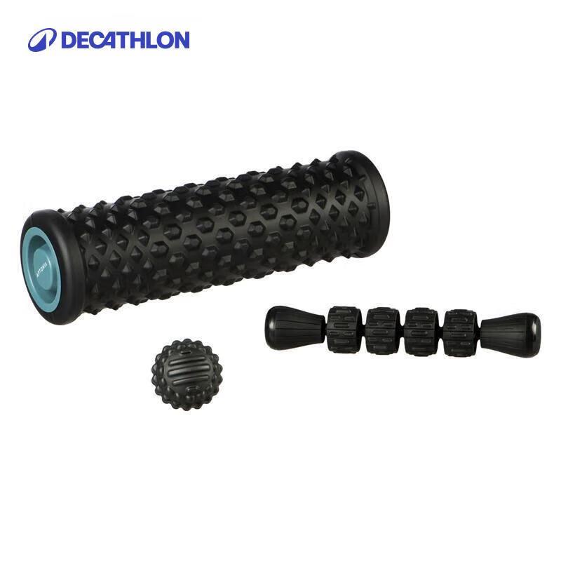 Decathlon Muscle Massage Foam Roller & Tool Set
