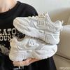 Fashion Women's Spring Autumn New Casual Comfortable Thick Soled Sports Shoes Fashionable Mesh  Versatile Shoes Breathable Sneakers
