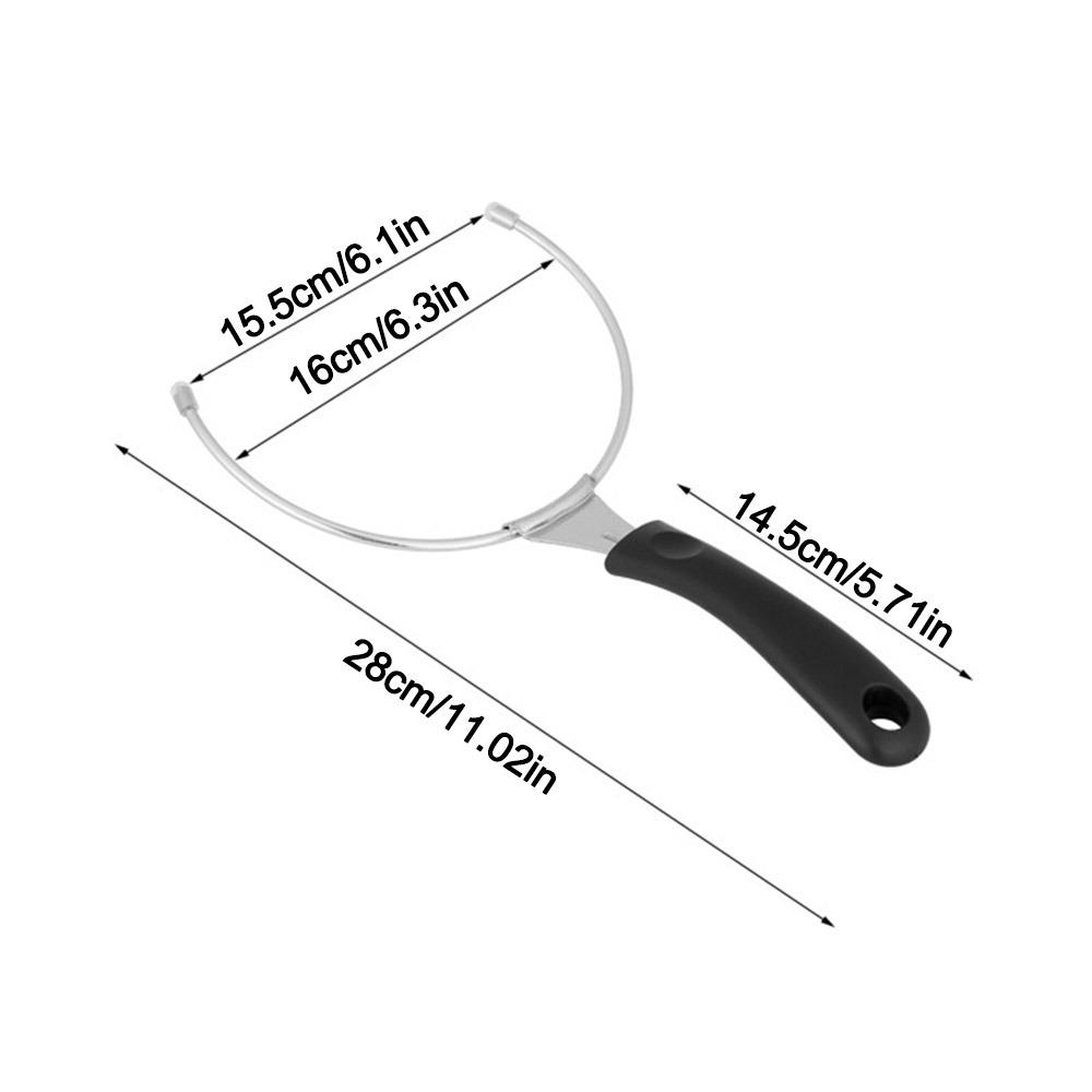 Stainless Steel Soup Bowl Fork Anti-Scalding Bowl Tongs Bowl Gripper  for Serving Hot Pots