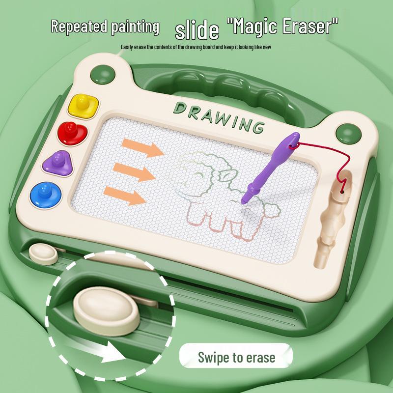 Erasable Magnetic Drawing Board for Toddlers: Children's Coloring & Writing Toy