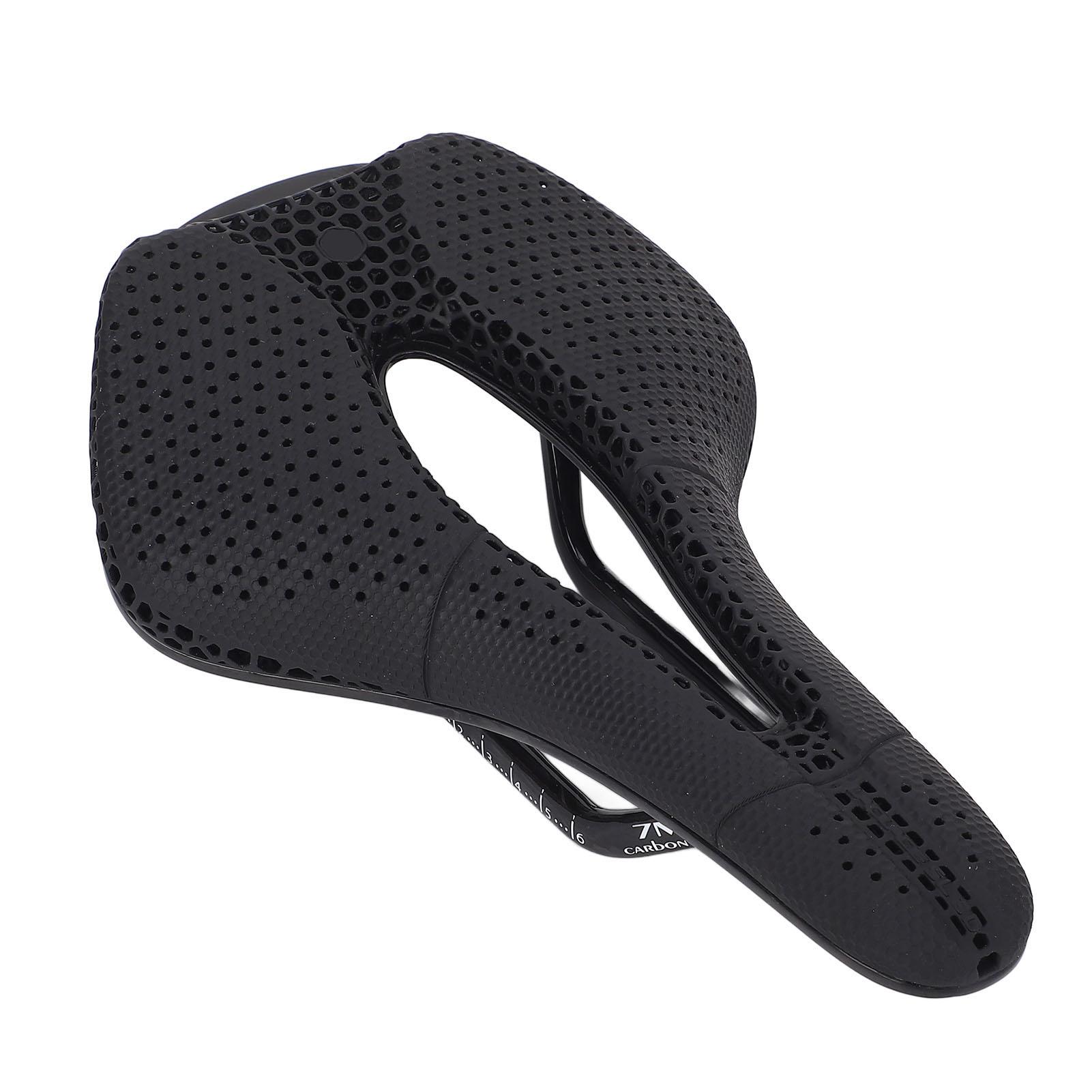 

3D Printing Bike Seat Ergonomic Design TPU Padding Carbon Fiber Comfortable Bike Saddle Replacement