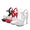 Sandals Women'S Newest Summer Fashion 13Cm Ultra-High Heel Sandals Candy Sexy Sandals Crystal Stiletto Women High Heels2022
