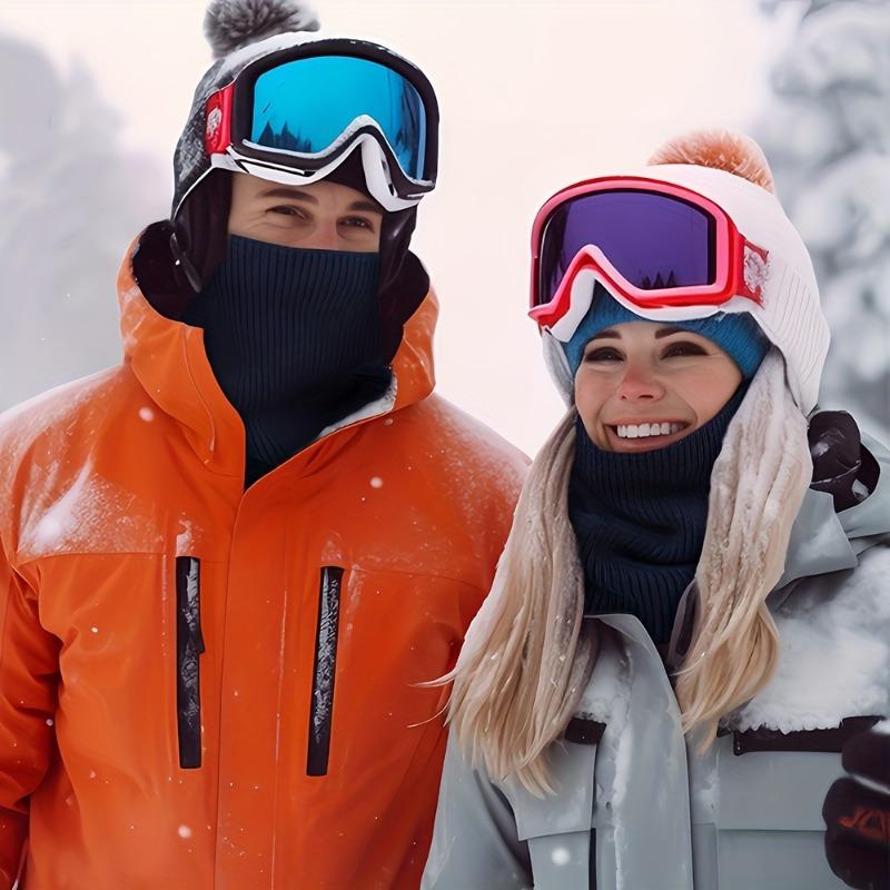 Stretch Knit Scarf with Velvet Lining. Warm, Elegant & Machine Washable. For Men & Women.