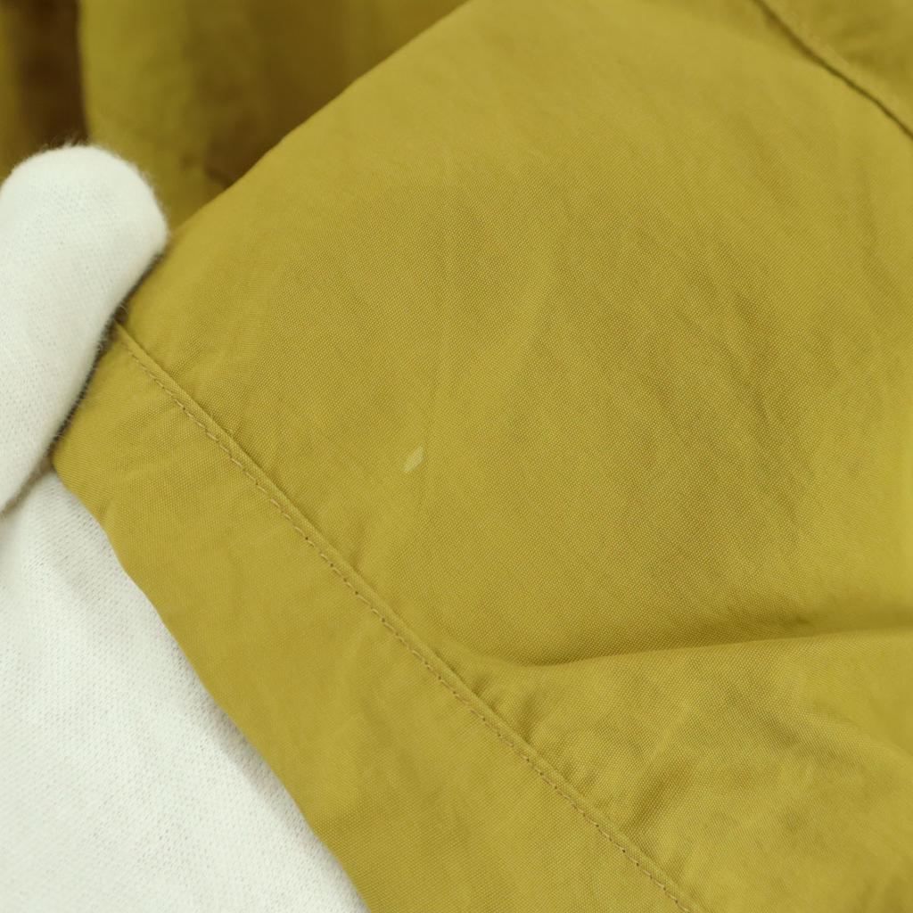 mont-bell brand logo Long sleeve Mountain parka S Yellow Men's Used