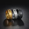 Simple 8mm  Men's Couple Black Titanium Ring Matte Finished Finger Ring Jewelry for Male Wedding Bands Gift
