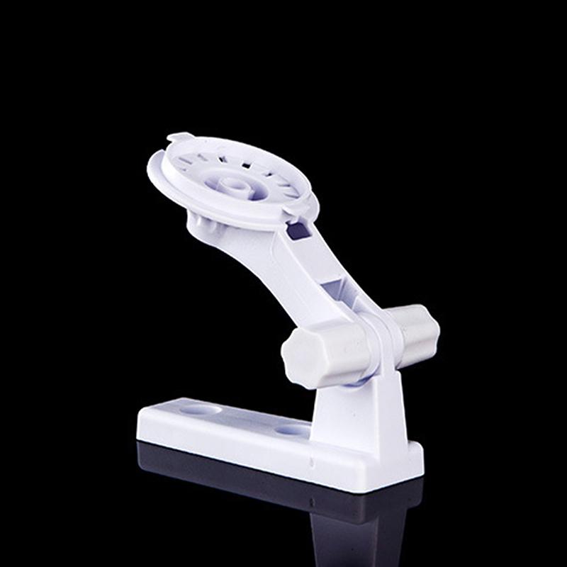 Supporto da Parete Senza Fori per Fotocamera Supporto e Base in Plastica ABS per Fotocamera Cloud Accessori per Sorveglianza di Sicurezza